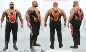 Bam Bam Bigelow Video Game 80's Njpw Era Wallpaper