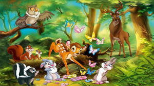 Bambi And The Animal Squad Wallpaper