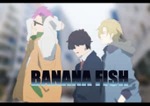 Banana Fish Anime Characters Walking Wallpaper