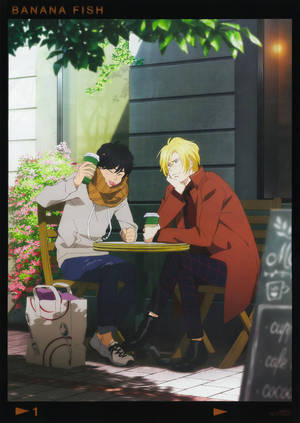 Banana Fish Polaroid In Ny Wallpaper