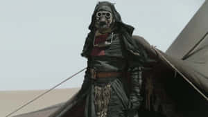 Band Of Tusken Raiders On The Sands Of Tatooine Wallpaper