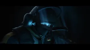 Bandit From Rainbow Six Siege Strikes A Pose In Action-packed Scene. Wallpaper