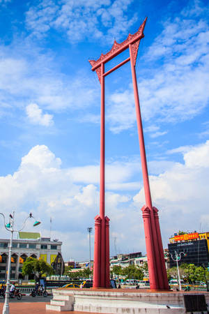 Bangkok's Giant Swing Photography Wallpaper