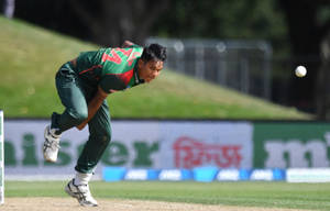 Bangladesh Cricket Bowler Mohammad Saifuddin Wallpaper