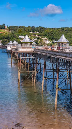 Bangor Pier North Wales Wallpaper