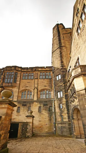 Bangor University Old Building Architecture Wallpaper