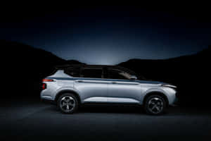 Baojun R M5 Silver S U V Night Profile Wallpaper