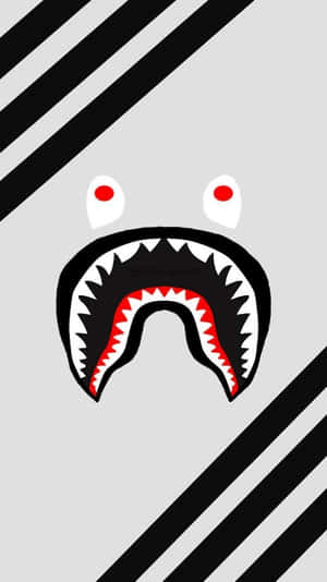 Bape Shark Graphic Design Wallpaper