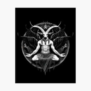 Baphomet Artistic Representation Wallpaper