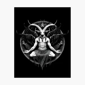 Baphomet Artistic Representation Wallpaper