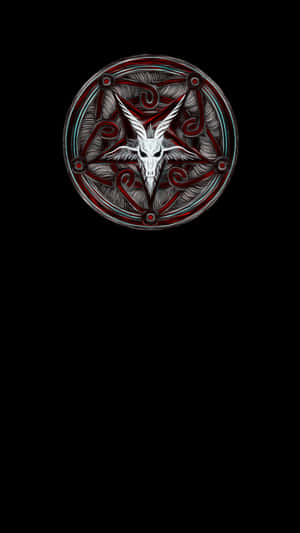 Baphomet Symbol Artistic Interpretation Wallpaper