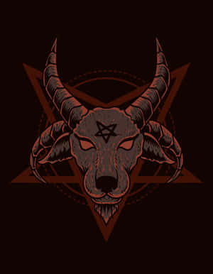 Baphomet Symbolic Artwork Wallpaper