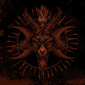 Baphomet Symbolic Artwork Wallpaper