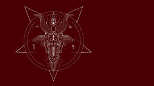 Baphomet Symbolic Illustration Wallpaper