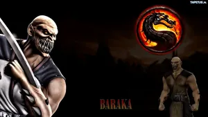 Baraka, The Powerful Tarkatan Warrior From Mortal Kombat Wallpaper