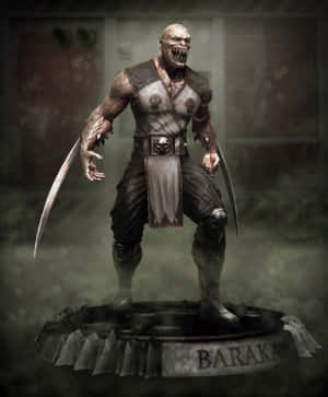 Baraka, The Relentless Tarkatan Warrior From Mortal Kombat Wallpaper
