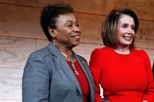 Barbara Lee With Nancy Pelosi Wallpaper