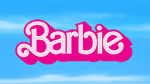 Barbie Logo Blue Sky Background Wallpaper