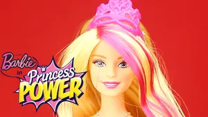 Barbie Princess Power Close-up Wallpaper