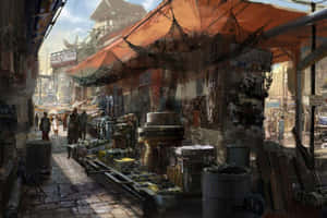 Bargaining And Bargains At The Black Market Wallpaper