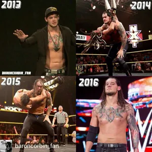 Baron Corbin Wrestling Journey Wallpaper