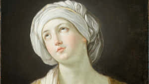 Baroque Portrait Of A Woman Wallpaper