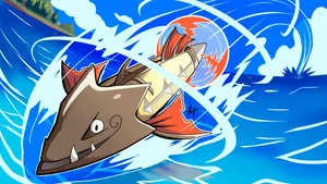 Barraskweda Jumping From Water Wallpaper