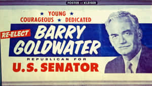 Barry Goldwater Giving Speech Wallpaper