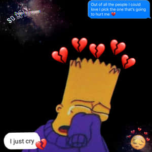 Bart Simpson Feeling Down Wallpaper