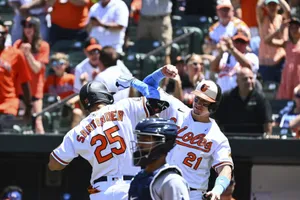 Baseball Celebration Orioles Players Wallpaper