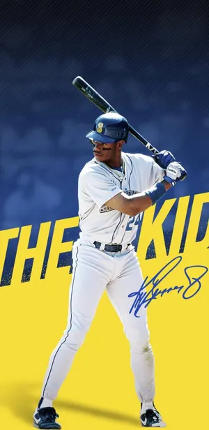 Baseball Legend - Ken Griffey Swing Wallpaper