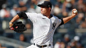 Baseball Pitcher In Action.jpg Wallpaper