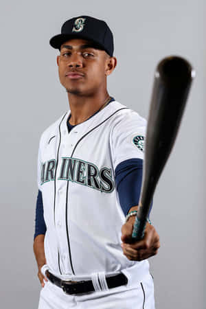 Baseball Player Portrait Mariners Wallpaper