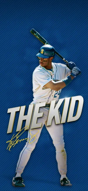 Baseball Player The Kid Graphic Wallpaper