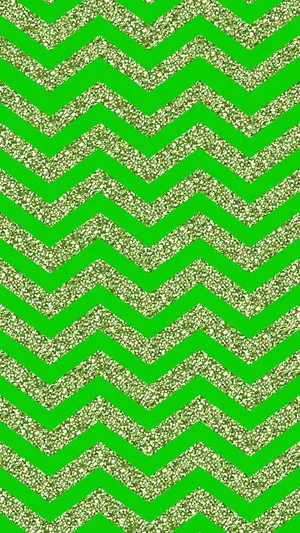Basic Bright Green Glitter Wallpaper