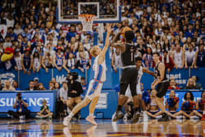 Basketball Block Attempt Court Action.jpg Wallpaper