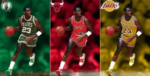 Basketball Legends Number23 Tribute Wallpaper