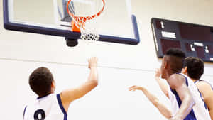 Basketball Marvel, Lesley O'connor, Flying Above The Court Wallpaper