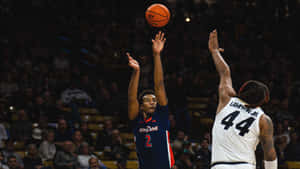 Basketball Match Free Throw Attempt Wallpaper