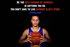 Basketball Motivation Best Version Of Yourself Wallpaper