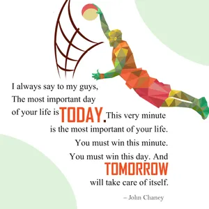 Basketball Motivation John Chaney Quote Wallpaper