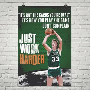 Basketball Motivation Just Work Harder Wallpaper