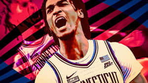 Basketball Passionand Power Wallpaper