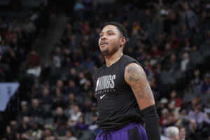 Basketball Player Arm Tattoos Kings Uniform Wallpaper