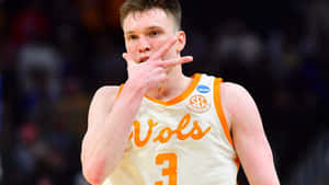 Basketball Player Celebration Gesture Wallpaper