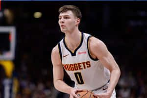 Basketball Player Christian Braun Denver Nuggets Wallpaper