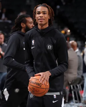 Basketball Player Pre Game Warmup Wallpaper