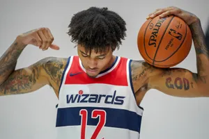 Basketball Player Tattoos Wizards Jersey Wallpaper