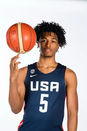 Basketball Player U S A Jersey Wallpaper