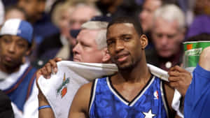 Basketball Star Tracy Mcgrady Wallpaper